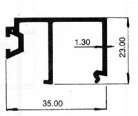 alumunium Curtain Wall-Curtain Wall Group 2083 - 2084